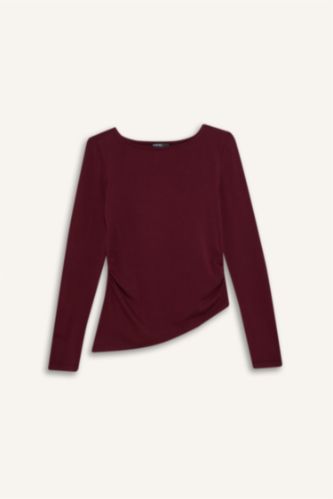 Coool облегающая футболка с круглым вырезом и длинными рукавами