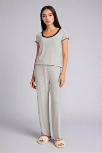 WOMAN Black 2 piece Regular Fit Set