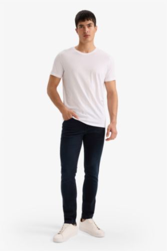 Pedro Slim Fit Denim Trousers