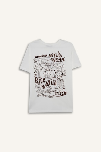 Oversize Fit Short Sleeve T-Shirt