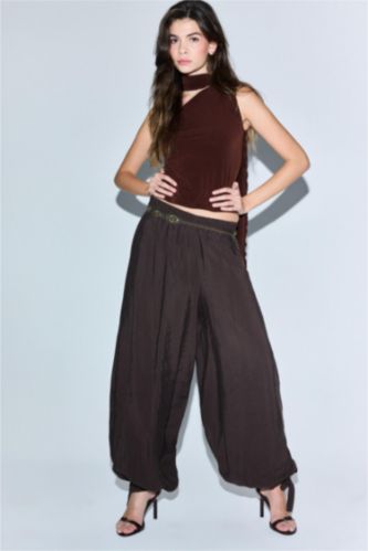 Balloon Fit Normal Bel Standart Boy Pantolon