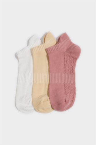 Kadın Karma Kadın 3'lü Patik Çorap