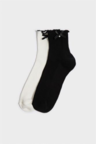 Woman Karma 2 piece Cotton Short Socks