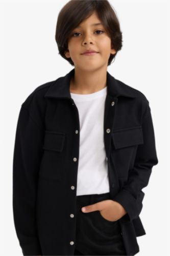 Erkek Çocuk Polo Yaka Ceket