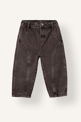 Baby Boys Brown Regular Fit Trousers
