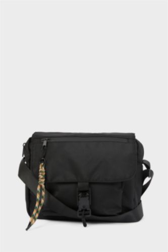 Men Black Crossbody Bag
