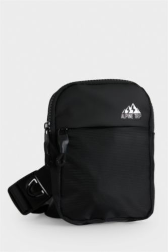 Erkek Siyah Erkek Çapraz Çanta