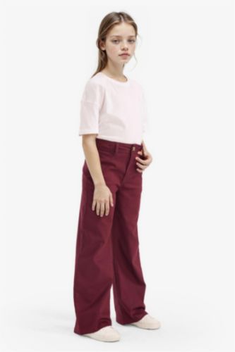 سروال جبردين برجل واسع