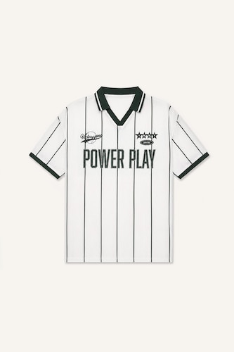Loose Fit Baskılı Polo Tişört
