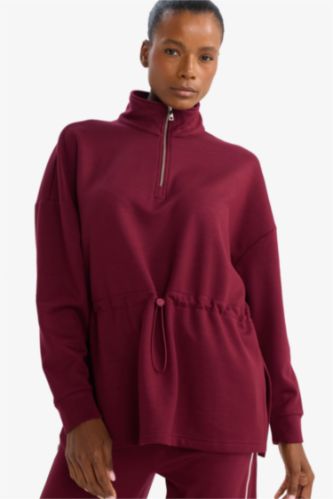 Long Fit Long Sleeve Sweatshirt