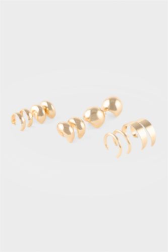 Kadın Altın Kadın 6'lı Küpe