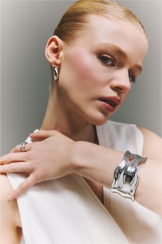 Women Gümüş 3 piece Earring