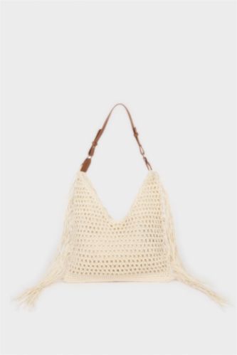 Women Ecru Shoulder bag