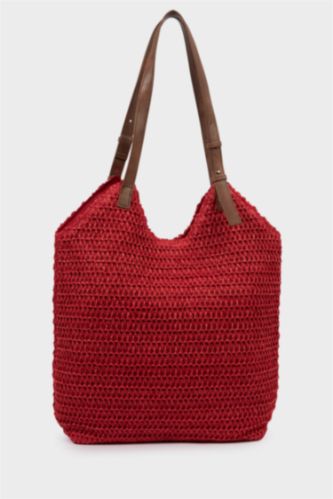 Kadın Kırmızı Omuz Çantası