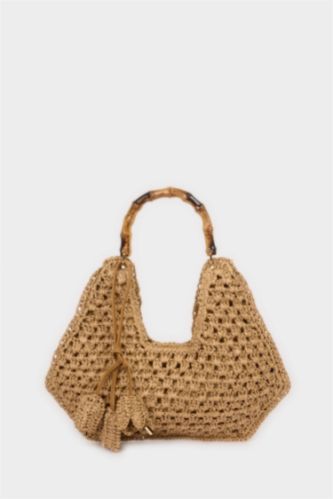 Kadın Koyu Kum Omuz Çantası