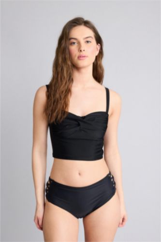 Женщины Черный Bikini Bottom