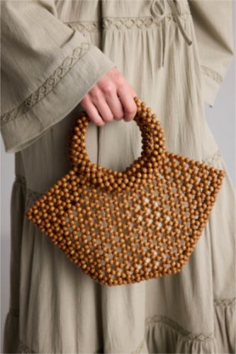 Women Tan Hand Bag