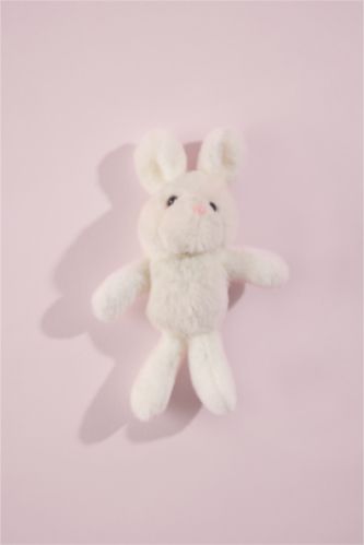 Kadın Beyaz Kadın Hayvan Temalı Giydirilebilir Charm Anahtarlık