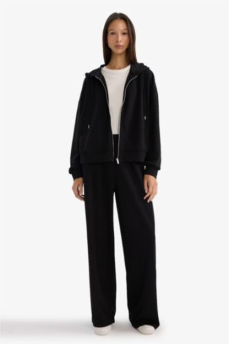 Wide Leg Cepli Eşofman Altı