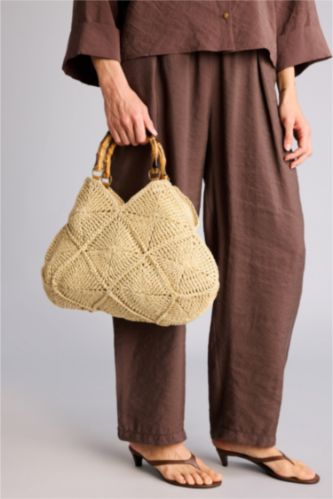 Women Sand Shoulder bag