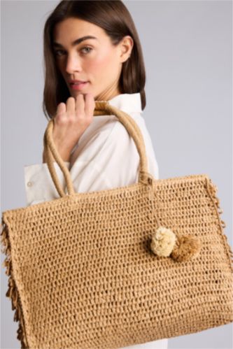 Kadın Koyu Kum Omuz Çantası