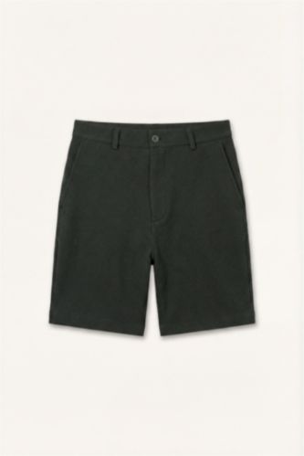 Men Dark Green Relax Fit