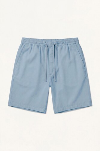 Relax Fit Elastic Waist Shorts