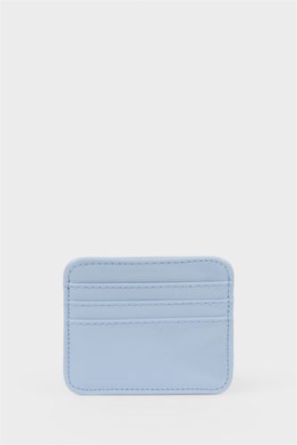 Kadın Mavi Kadın Suni Deri Cüzdan