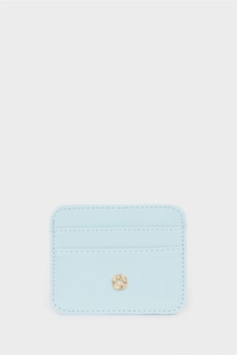 Kadın Mavi Kadın Suni Deri Kartlık