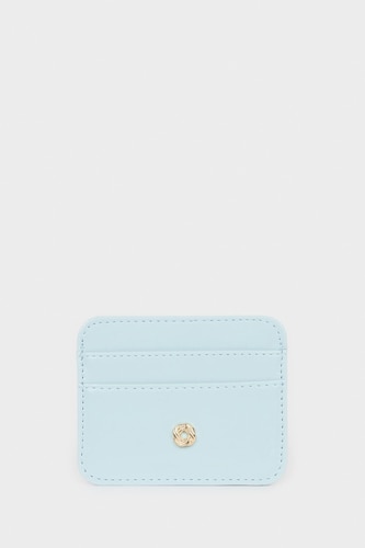 Women Blue Woman Business Card Wallet