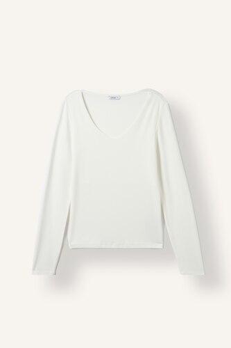 Slim Fit Modal Long Sleeve T-shirt