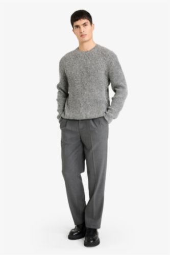 Düz Paça Cepli Pantolon