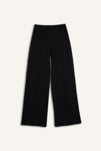 Wide Leg Düz Paça Pantolon