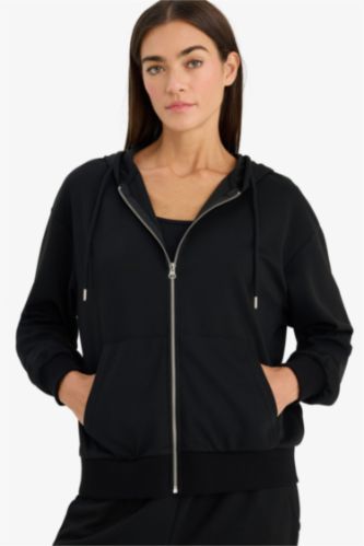 Relax Fit Hooded Cardigan
