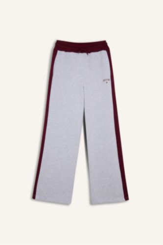 NBA Boston Celtics Wide Leg Cepli Geniş Paça Standart Boy Modal Sporcu Pantolon