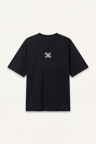 One Piece Boxy Fit Printed Short Sleeve T-Shirt