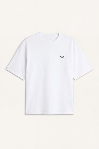 100% Cotton Boxy Fit Printed T-Shirt