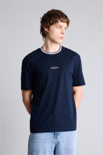 Ерлер әскери-теңіз 100% мақта баспалы футболка