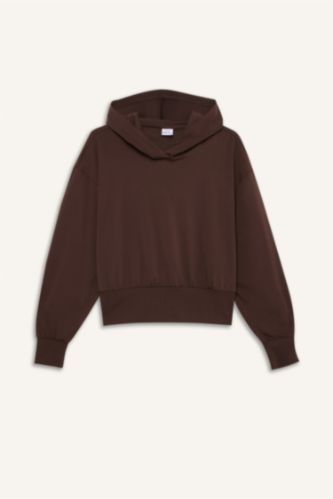 Kapüşonlu Sporcu Sweatshirt