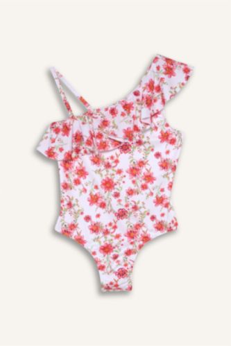 Girls & Teens Pink Girl Regular Fit Floral Mayo