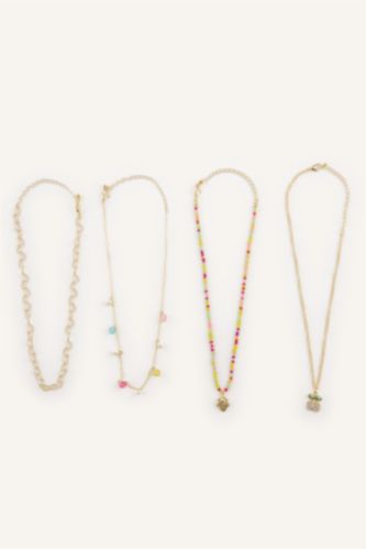 Kadın Karma Kadın 4'lü Kolye