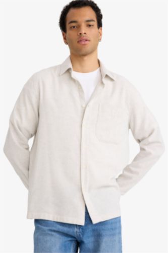 Regular Fit Flanel Uzun Kollu Gömlek