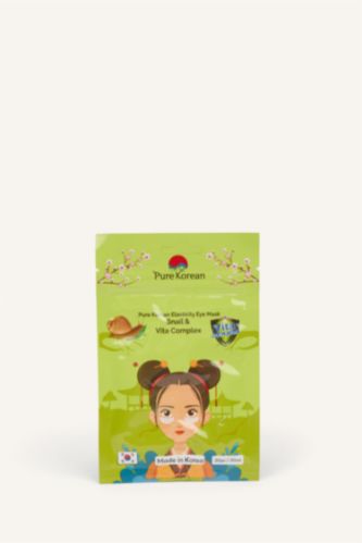 Kadın Yeşil Pure Korean Elasticity Göz Maskesi