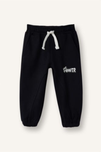 Erkek Bebek Kargo Fit Baskılı Eşofman Altı