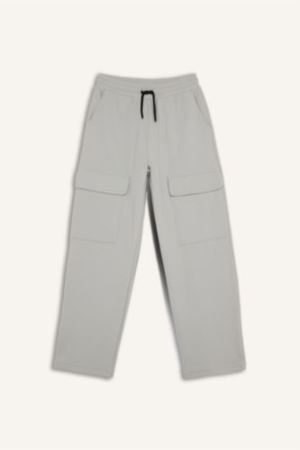 Erkek Çocuk Loose Fit Beli Lastikli Eşofman Altı