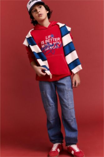 Erkek Çocuk Jogger Fit Jean Pantolon