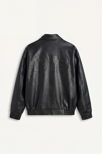 Oversize Suni Deri Ceket
