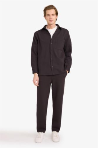 Relax Fit Beli Bağcıklı Jogger Pantolon