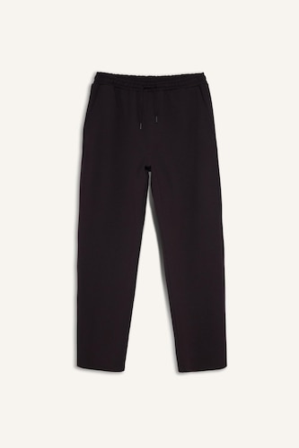 Relax Fit Elastic Waist Sports Pants