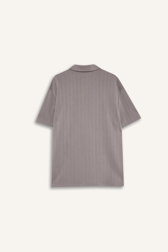 Standard Fit Short Sleeve Polo T-Shirt